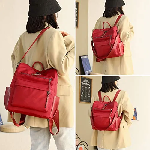 Women's Fashion Backpack Purses Multipurpose Design Convertible Satchel Handbags and Shoulder Bag PU Leather Travel bag