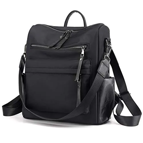 Women's Fashion Backpack Purses Multipurpose Design Convertible Satchel Handbags and Shoulder Bag PU Leather Travel bag