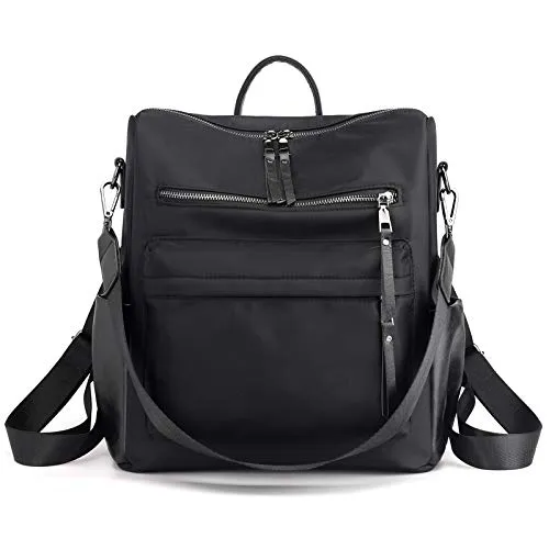 Women's Fashion Backpack Purses Multipurpose Design Convertible Satchel Handbags and Shoulder Bag PU Leather Travel bag