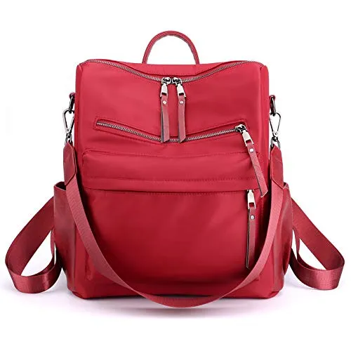 Women's Fashion Backpack Purses Multipurpose Design Convertible Satchel Handbags and Shoulder Bag PU Leather Travel bag