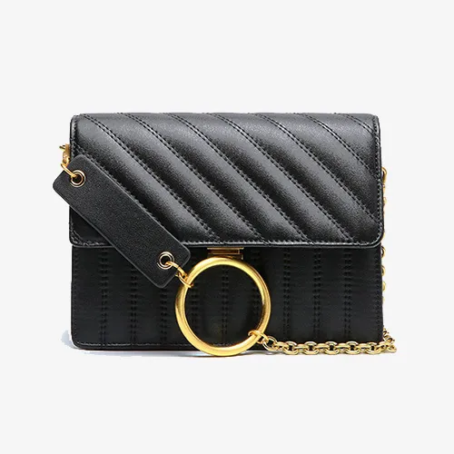 Womens Flap Chian Crossbody Bags