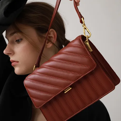 Womens Flap Chian Crossbody Bags